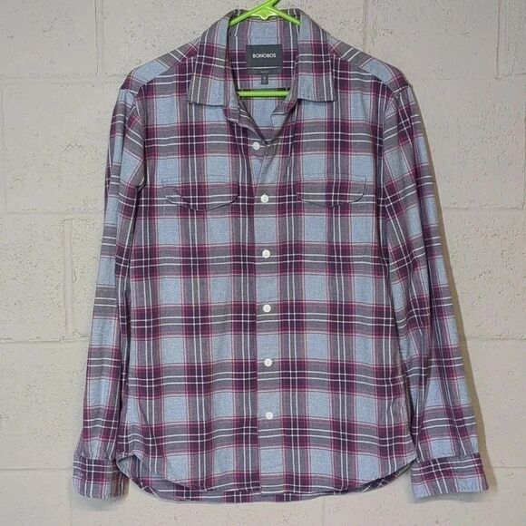 Bonobos Other - Bonobos Plaid Casual Button Down Shirt Slim Fit Medium
